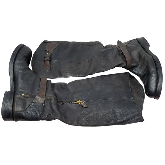 Rag & Bone Goodyear Abbey Leather Riding Boots 39 - US 9 - Picture 1 of 6